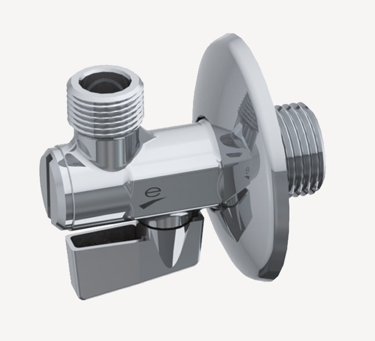 Кран шаровой Rhein приборный с фильтром 1/2x3/8 н-н 500000000