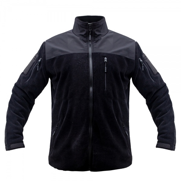 Кофта Expert ® тактична флісова з підкладкою, р. L [1149] Combat Black