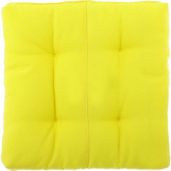 Подушка Indigo стеганая Color mini желтая 35х35х5 см