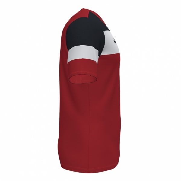 Футболка Joma CREW IV T-SHIRT RED-BLACK S/S 101534.601 2XL-3XL червоний