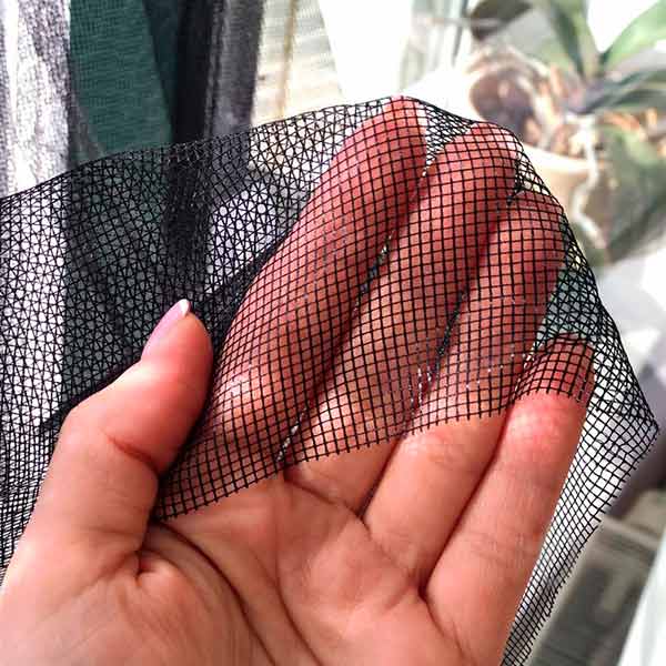 Сетка москитная на окна на липучке MVM 900х1500 мм черный