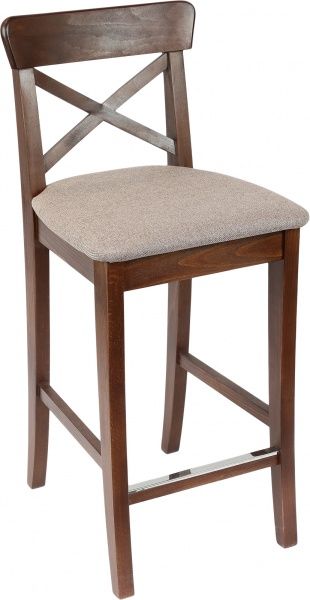 Стул барный Скиф МП Генри-W мягкое сиденье капучино 