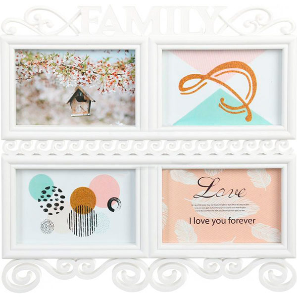 Фоторамка коллаж Family Greece 4 шт