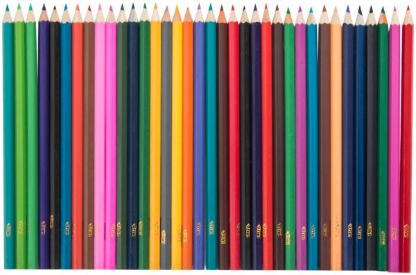 Олівці кольорові 51603-ТК 36 шт. Тікі