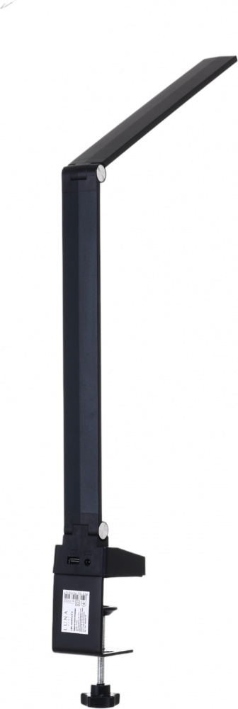 Настольная лампа Luna 12 Вт черный LML-609DCCT-S