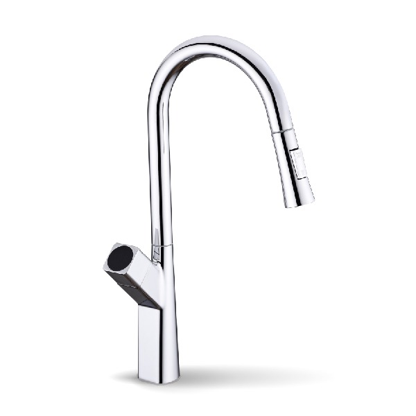 Смеситель для кухни FADO S.r.l MIX023011C выдвижной хром