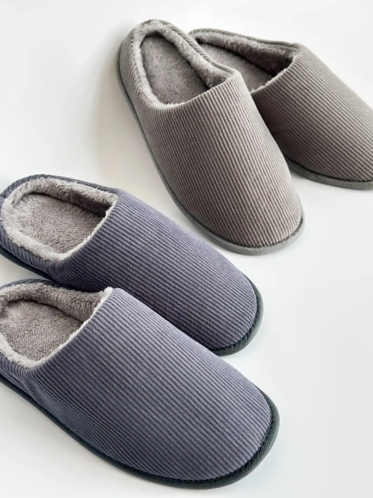 Капці домашні Twins Velvet 15892 р.44/45 сірий