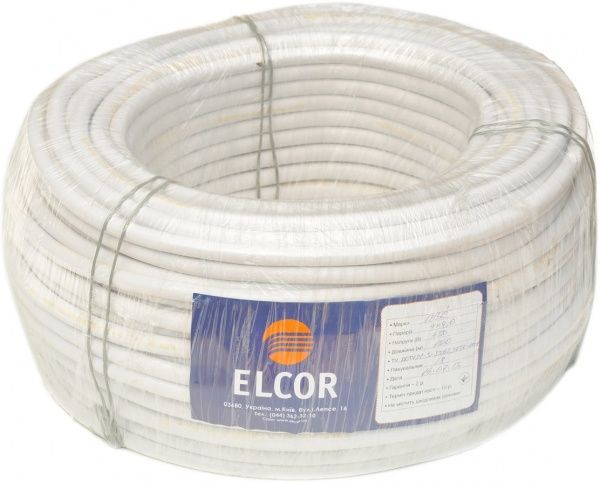 Кабель силовой многожильный Элкор ПВС 4х4,0 медь 