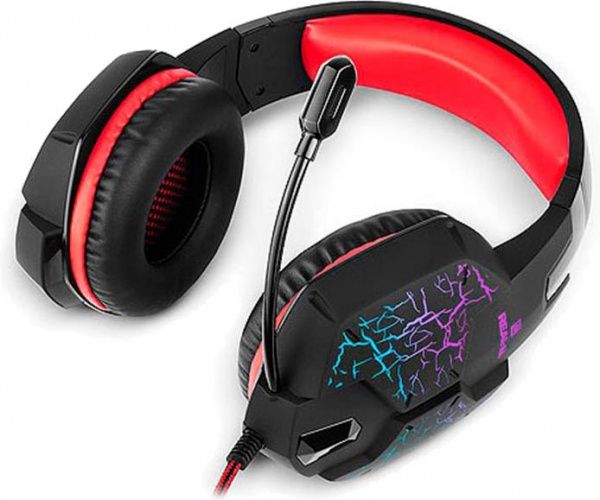 Гарнітура Real-el GDX-7750 black/red (EL124100048) 