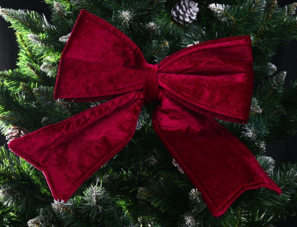 Декорация новогодняя Бант 300х4х340 мм CAA125390 