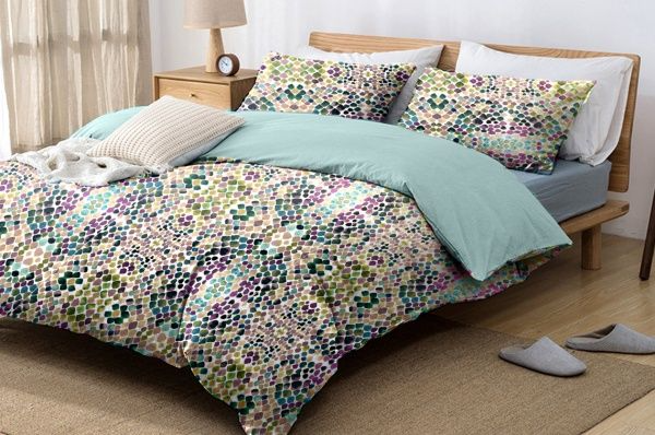 Комплект постільної білизни Bright dots 2 різнокольоровий La Nuit