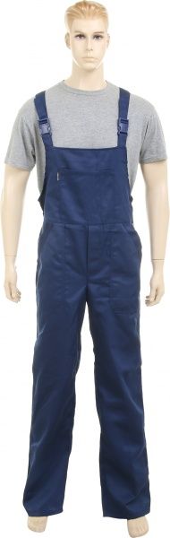 Костюм рабочий Торнадо Евро (куртка и полукомбинезон) рост 5/6 р. 56-58 синий