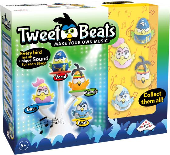 Игрушка интерактивная Tweet Beats Play Figures Base 10000