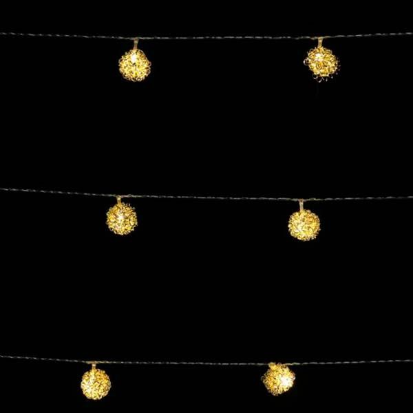 Гирлянда линейная LED 20 ламп 4 м белая