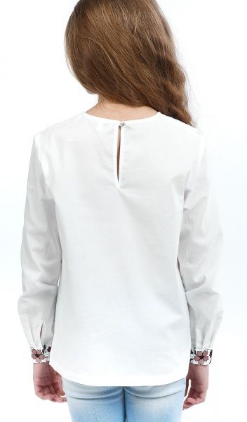 Блуза Эдельвика р.140 белый 80-21/09 