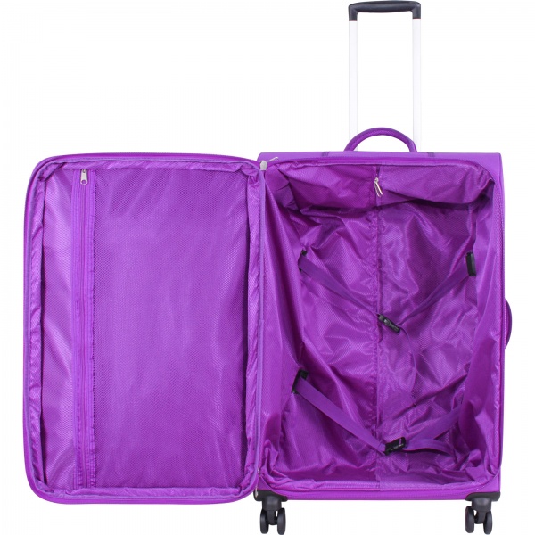 Чемодан Bagland L New 90 л фиолетовый 3799127 