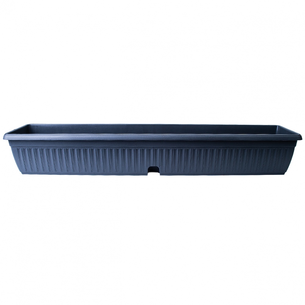 Вазон Алеана Терра балконний МК 100х19 см прямокутний 19 л граніт