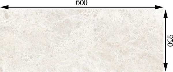 Плитка InterCerama CENTURIAL коричнева світла 97 031 23x60 