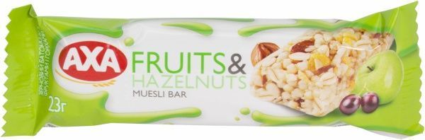 AXA с фруктами и лесными орехами 23гр 