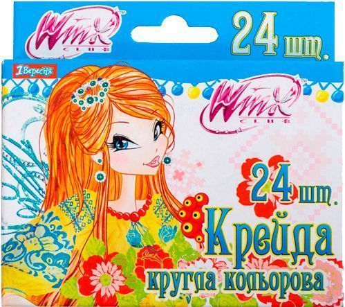 Крейда кольорова Winx 24 кольорів 1 вересня