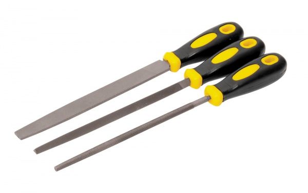 Набор напильников MASTERTOOL 200 мм 3 шт. 06-0210
