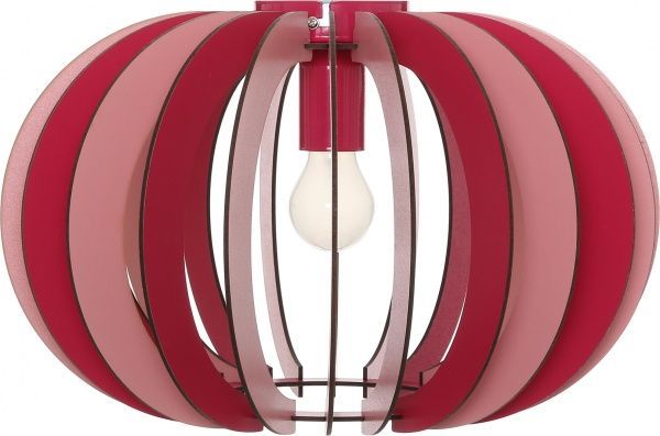 Люстра потолочная Eglo Fabella 1x60 Вт E27 розовый 95952 