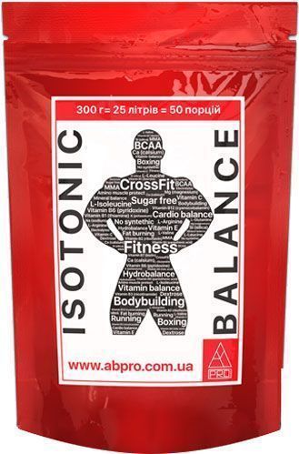 Напій ізотонічний AB PRO ISOTONIC BALANCE lemon 300 г