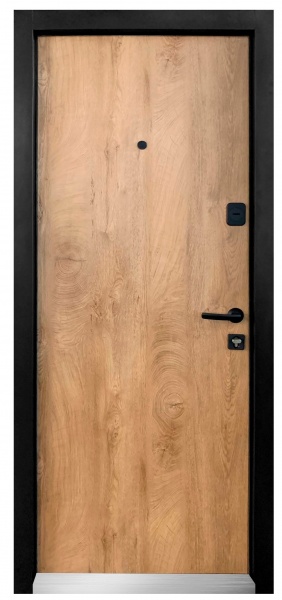 Дверь входная Министерство дверей Престиж спил дерева 2050x960 мм правая