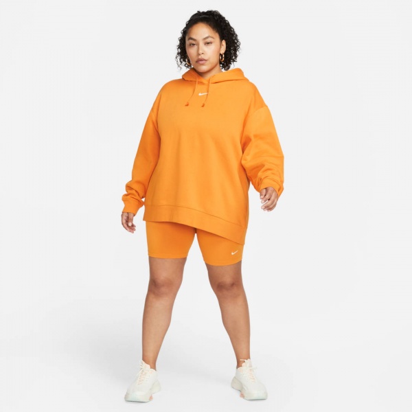 Шорты Nike W NSW ESSNTL MR BIKER SHORT CZ8526-738 р. L желтый