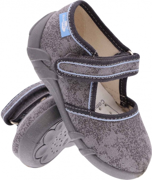 Тапочки детские RenBut р.22 серый 13-105LP-1415-22 