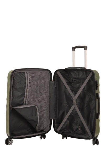 Валіза 42 л хакі MCS V343 на 4 колесах S 20