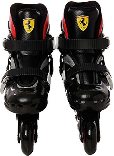 Роликовые коньки Ferrari FK7 р. 33-36 черный