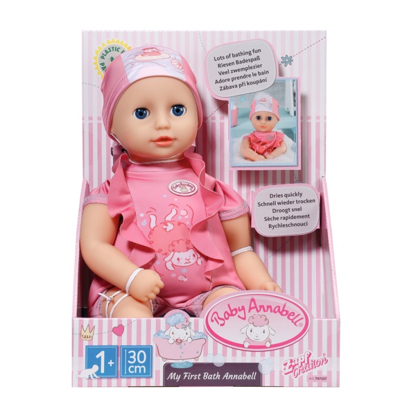 Лялька Zapf My First Bath Annabell – Чудове купання 30 см 707227