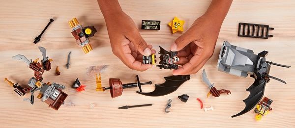 Конструктор LEGO Movie Бойовий Бетмен і Залізна борода 70836