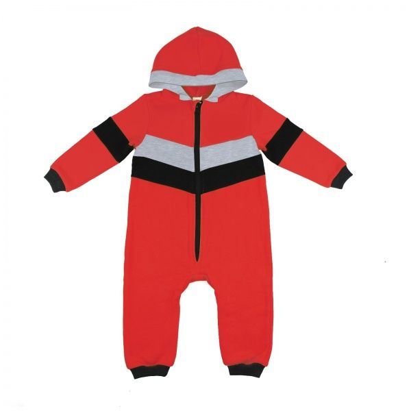 Комбинезон детский Danaya красный с черными вставками р.74 ЗО20-10 