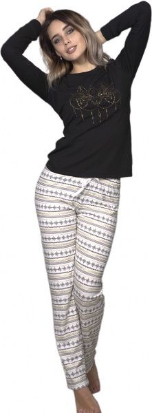 Пижама женская Roksana Jadore 604/16044 р. М черный 