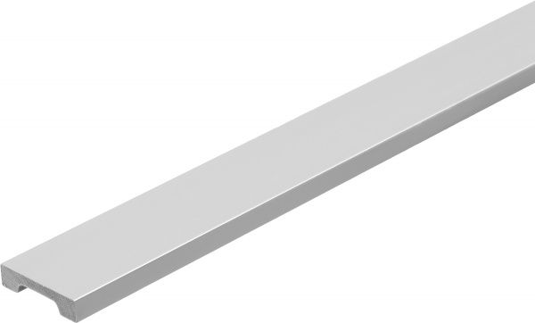 Плінтус Elegance LPC-23 Cezar сріблястий 15,3х68,4х2000 мм 