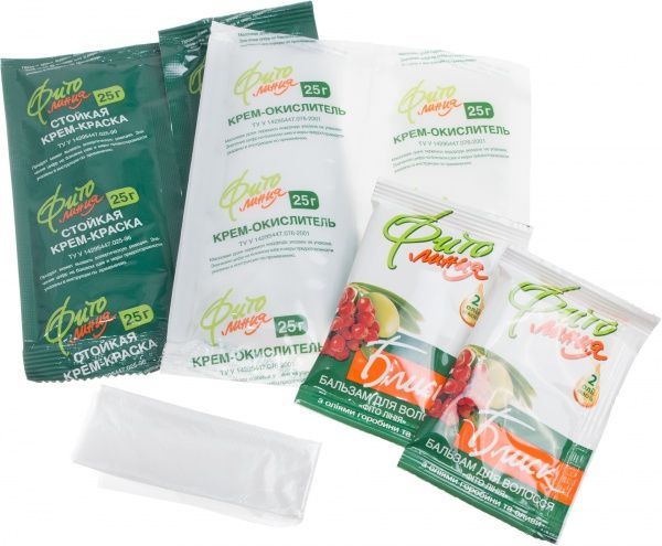 Крем-фарба для волосся Фіто лінія «Фіто Лінія» №51 чорний 130 мл