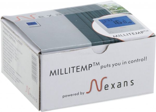 Терморегулятор Nexans программируемый MILLITEMP CDFR-003