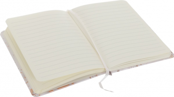 Блокнот Розовый мрамор 1 14,5х10,5 см