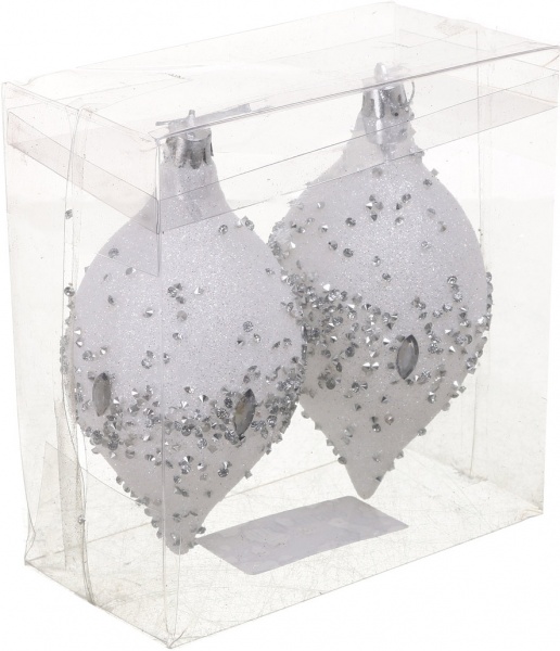 Набір ялинкових куль Комплект № 10 d 120 мм 2 шт./уп.