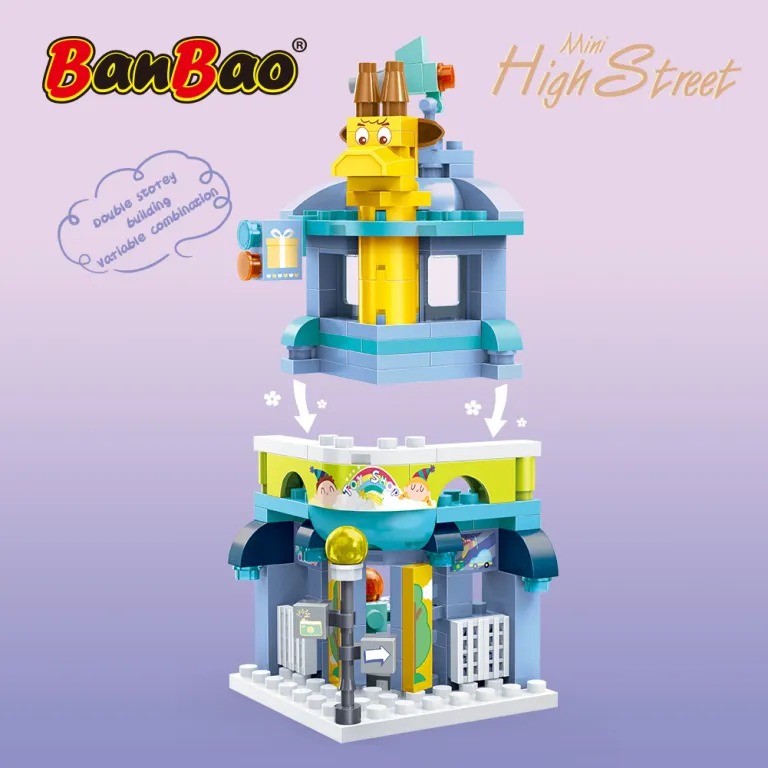 Конструктор BanBao Магазин Mini High-Street Series ET805