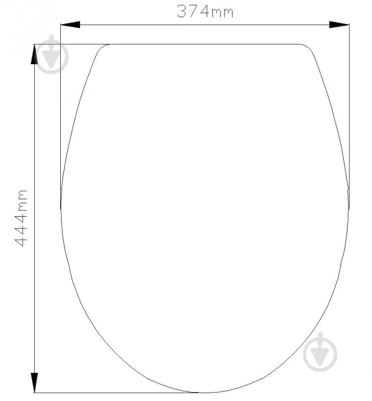 Сиденье для унитаза EGO SOFT CLOSE Quick release