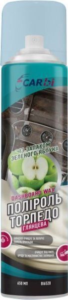 Поліроль глянцева BI6520 CarBI яблуко 650 мл