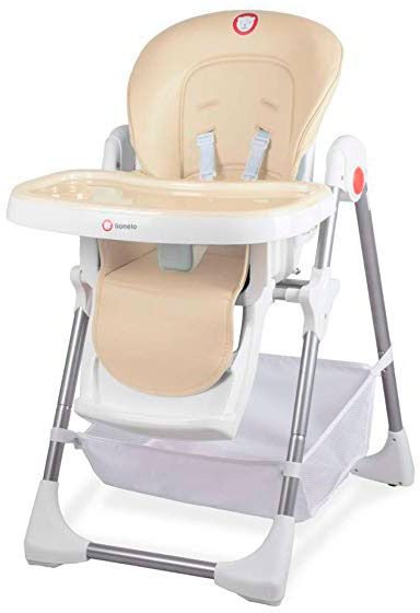 Стульчик для кормления Lionelo Linn Plus бежевый LO.LI01