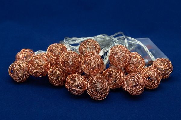 Электрогирлянда для дома светодиодная (LED) 20 ламп 4м 652433 