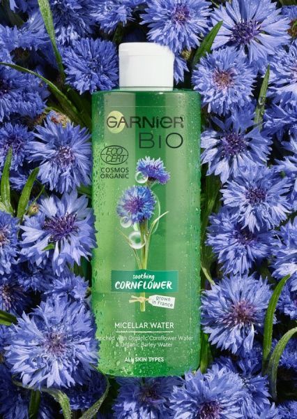 Мицеллярная вода Garnier Bio с экстрактом василька 400 мл