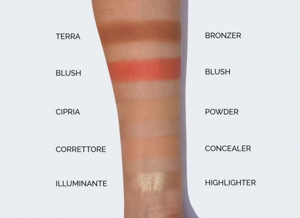 Палетка для контуринга Pupa Never Without №03 Dark skin 15,2 г