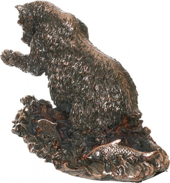 Статуэтка Медведь, который ловит рыбу E431