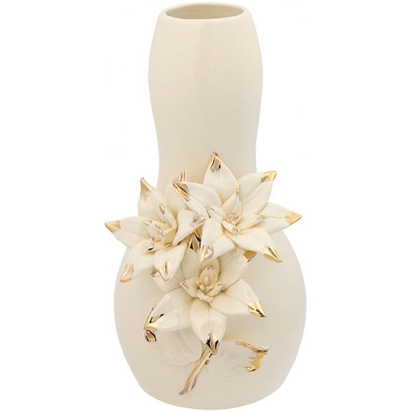 Ваза декоративная Барокко с лилиями 26 см